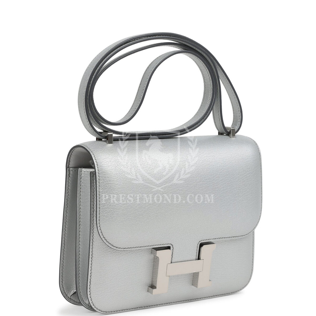 Hermes Constance 18 Argent Chevre Chamkilight PHW — изображение 2