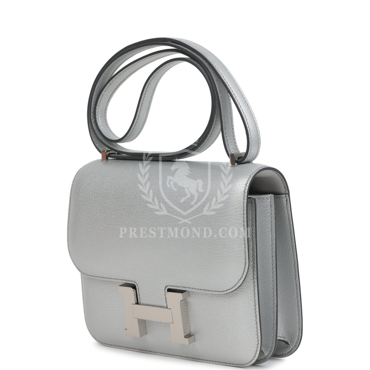 Hermes Constance 18 Argent Chevre Chamkilight PHW — изображение 5
