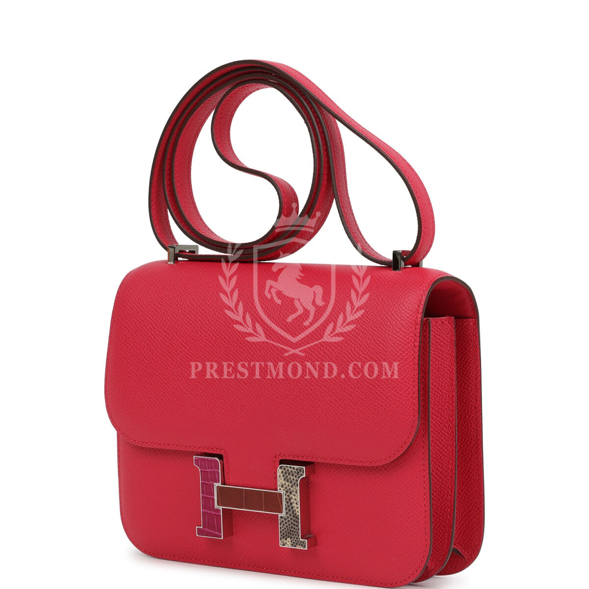 Hermes Constance 18 Rose Extreme Epsom Marquette PHW — изображение 3
