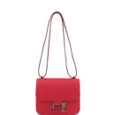 Hermes Constance 18 Rose Extreme Epsom Marquette PHW