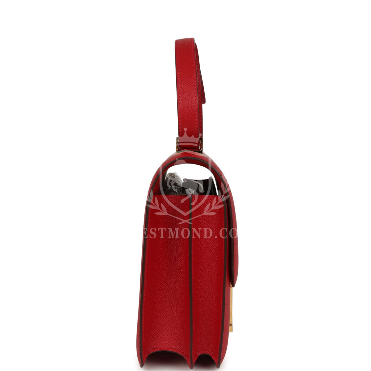 Hermes Constance 24 Rouge Casaque Epsom GHW — изображение 4