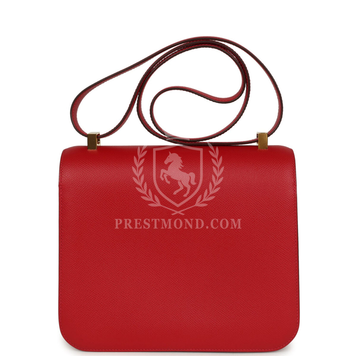 Hermes Constance 24 Rouge Casaque Epsom GHW — изображение 5