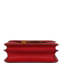Hermes Constance 24 Rouge Casaque Epsom GHW