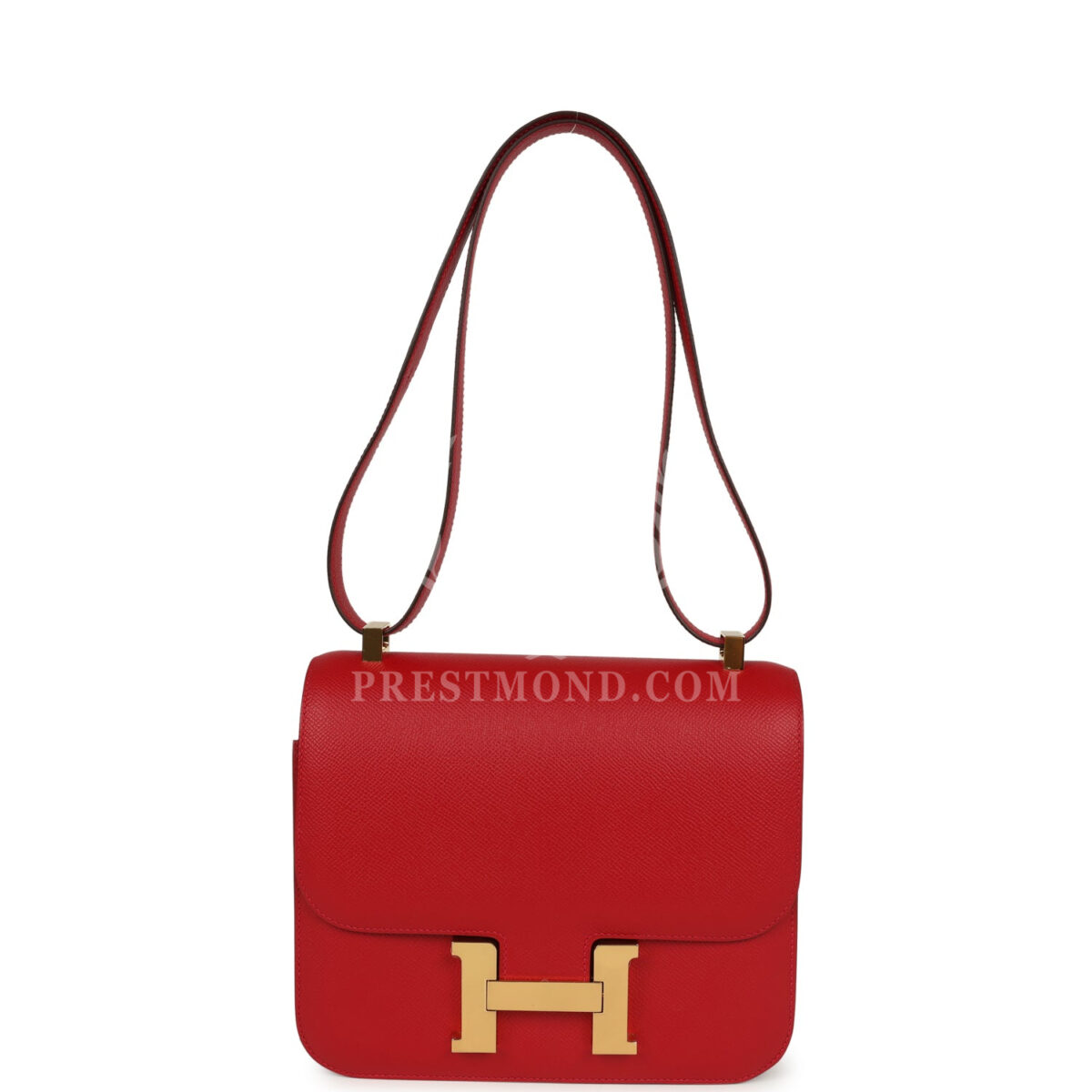 Hermes Constance 24 Rouge Casaque Epsom GHW — изображение 7