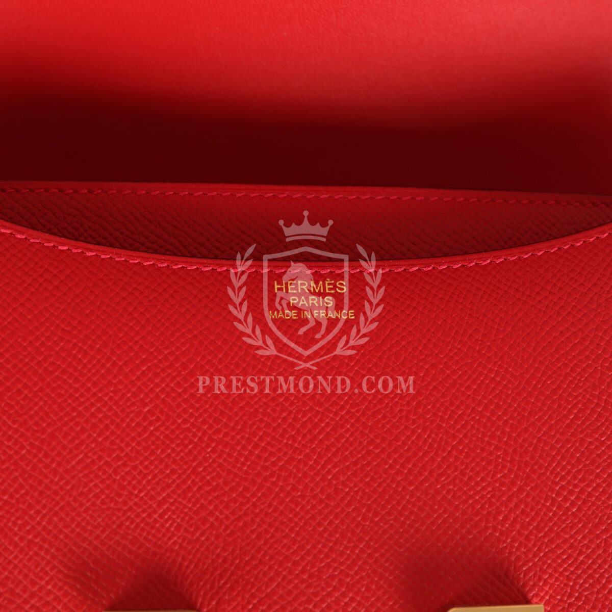 Hermes Constance 24 Rouge Casaque Epsom GHW — изображение 8