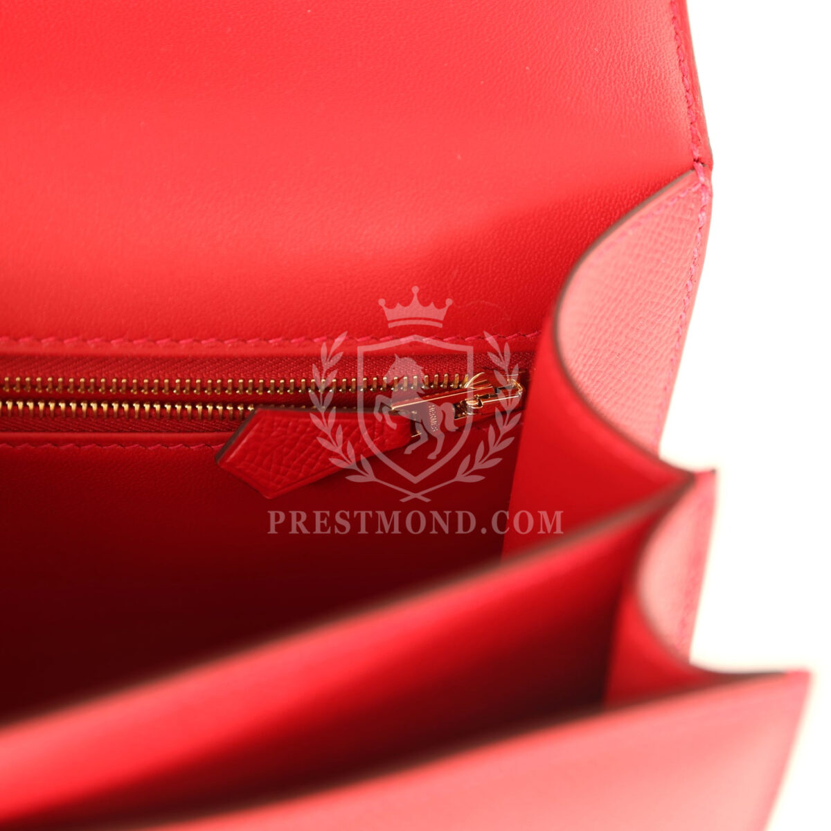 Hermes Constance 24 Rouge Casaque Epsom GHW — изображение 10