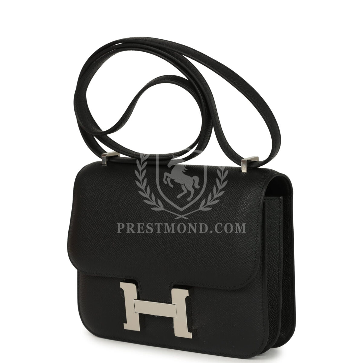 Hermes Constance 1-18 Black Epsom PHW — изображение 3