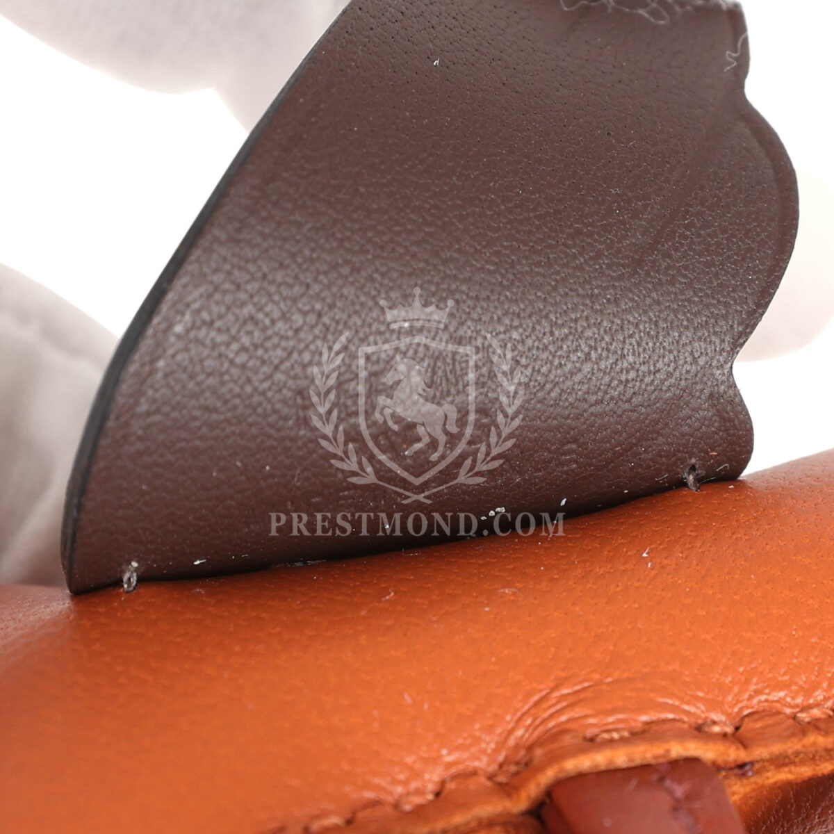 Hermes Pegase Rodeo Bag Charm PM Pain D'Epice/Sienne/Moka Swift & Milo Lambskin — изображение 3