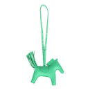 Hermes Pegase Rodeo Bag Charm PM Vert Comics Milo Lambskin