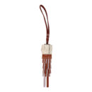 Hermes Chouette Owl Charm Pain D'Epice, Mauve Pale, Sienne and Nata Milo, Swift and Epsom