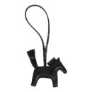 Hermes Rodeo Bag Charm PM So Black Milo Lambskin
