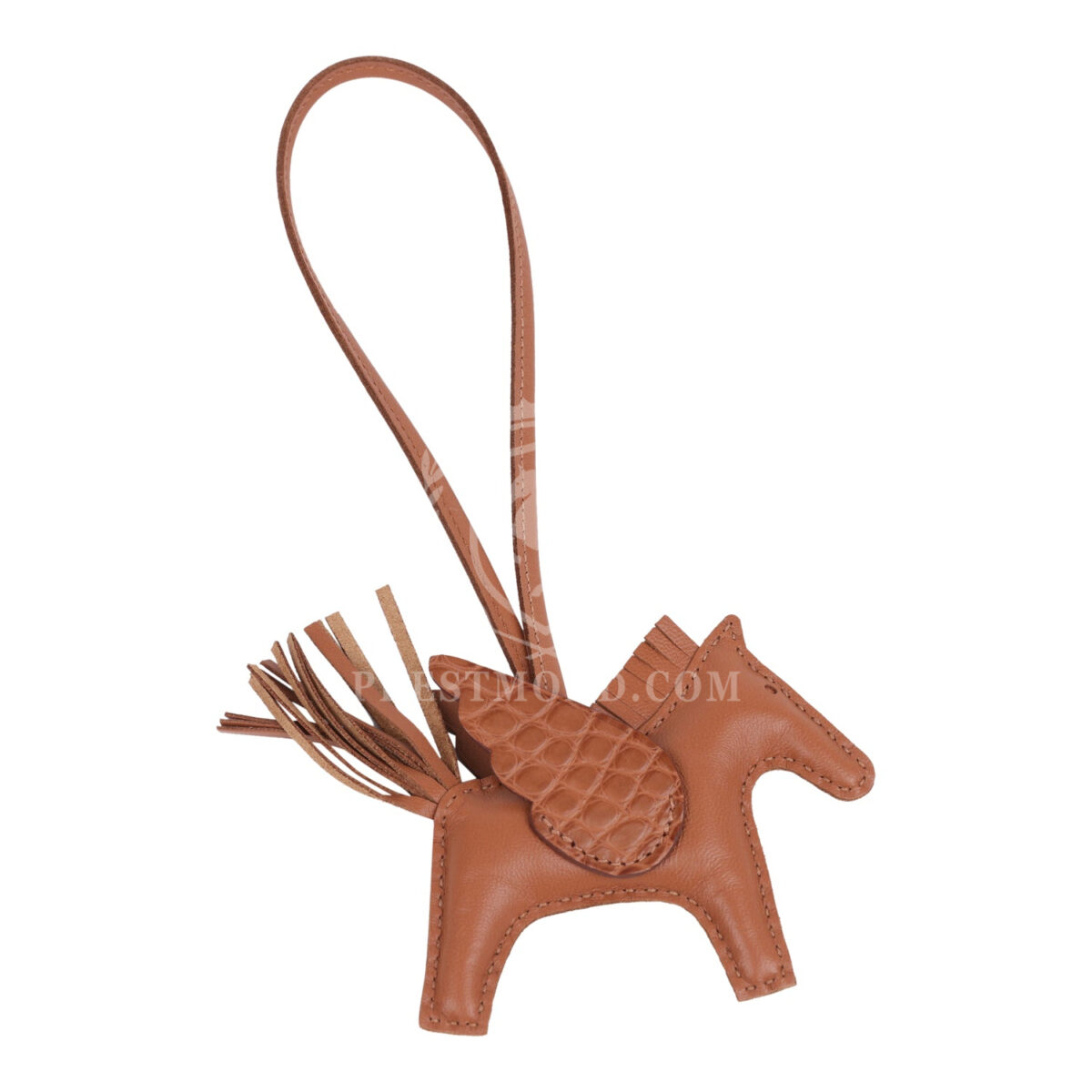 Hermes Pegase Rodeo Bag Charm PM Gold Touch Milo Lambskin and Matte Alligator — изображение 2