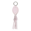 Hermes Poulpe Key Ring Charm Mauve Pale, Blanc, Black Milo Lambskin & Epsom Palladium Hardware