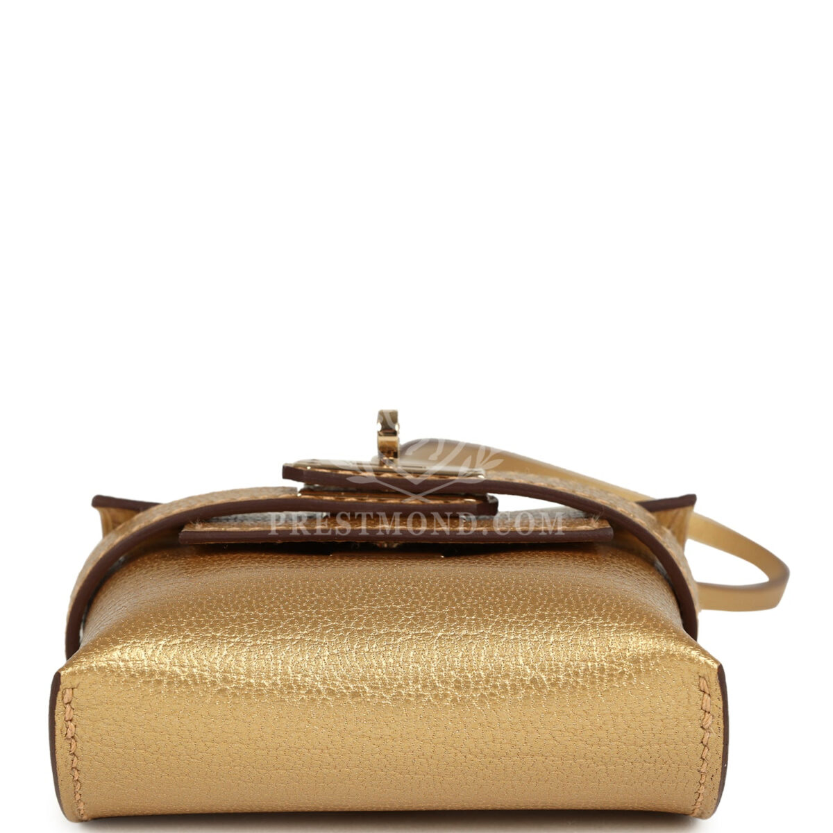Hermes Kelly Festival Bag Charm Dore Chevre Chamkilight PBHW — изображение 6