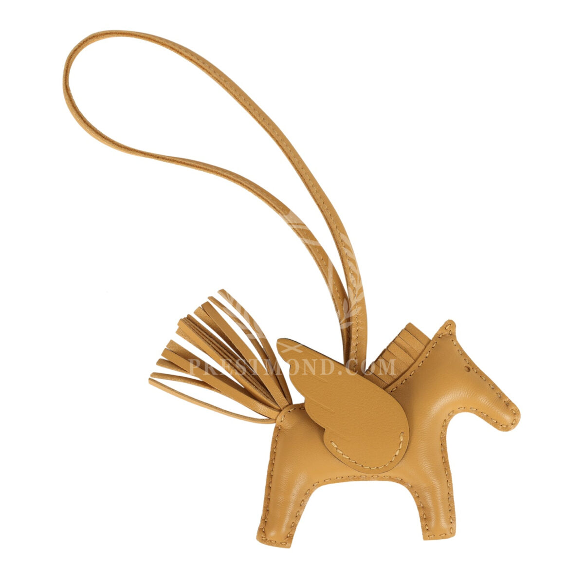 Hermes Pegase Rodeo Bag Charm PM Paille Milo Lambskin — изображение 2