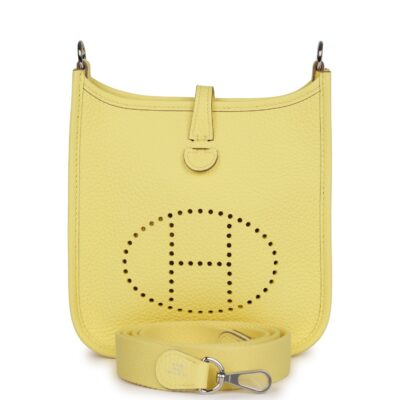 Hermes Evelyne TPM Limoncello Clemence PHW