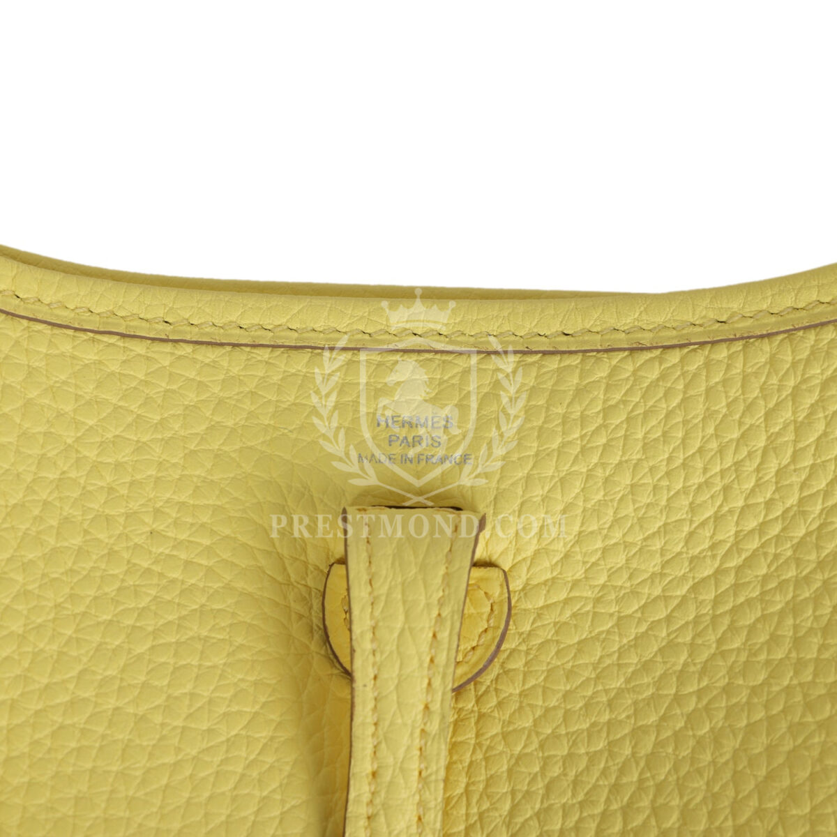 Hermes Evelyne TPM Limoncello Clemence PHW — изображение 7