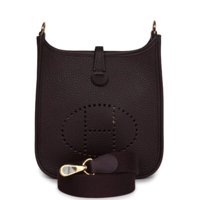 Hermes Evelyne TPM Rouge Sellier Clemence GHW