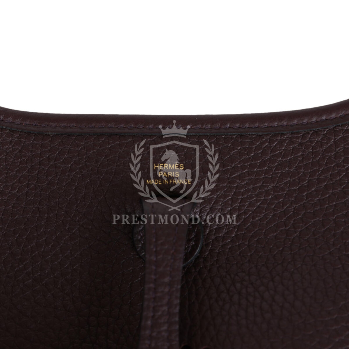 Hermes Evelyne TPM Rouge Sellier Clemence GHW — изображение 7