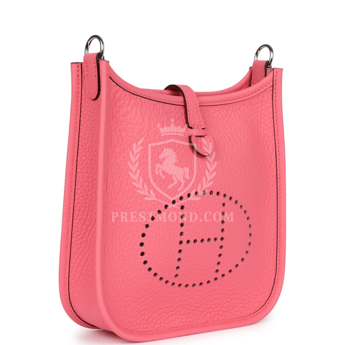 Hermes Evelyne TPM Rose Azalee Clemence PHW — изображение 2