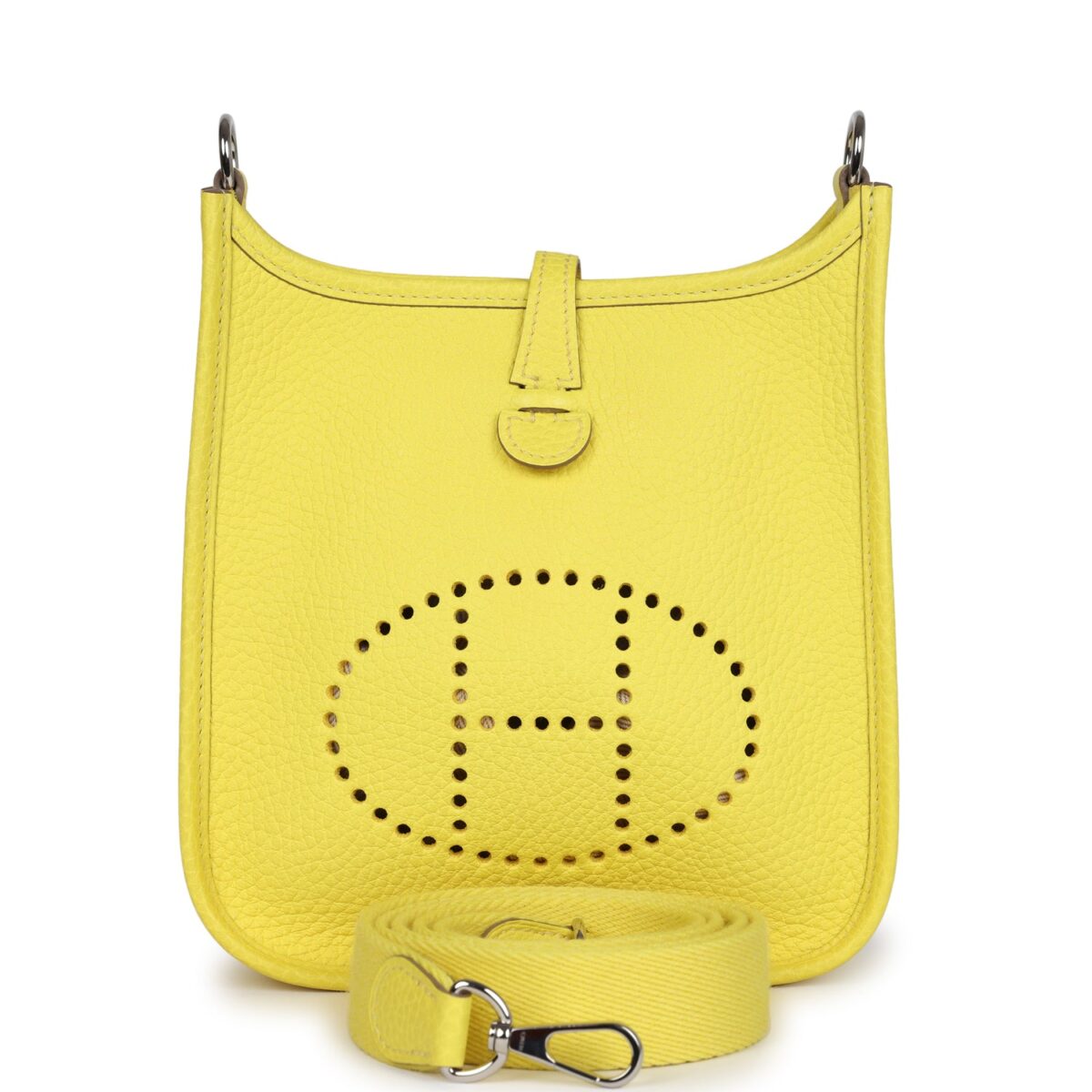 Hermes Evelyne TPM Lime Clemence PHW