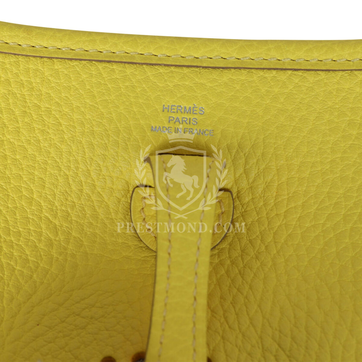Hermes Evelyne TPM Lime Clemence PHW — изображение 7