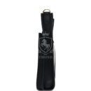 Hermes Evelyne III PM Black Clemence and Ecru Toile GHW
