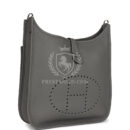 Hermes Evelyne III PM Gris Meyer Clemence PHW