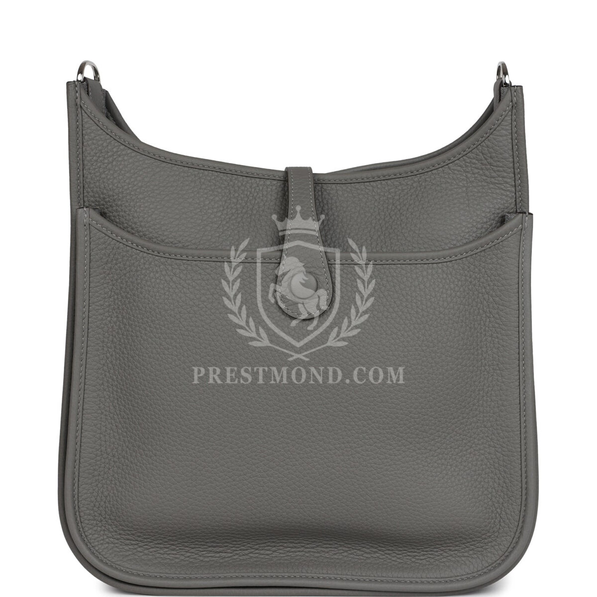 Hermes Evelyne III PM Gris Meyer Clemence PHW — изображение 5