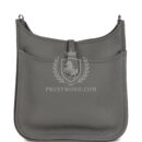Hermes Evelyne III PM Gris Meyer Clemence PHW