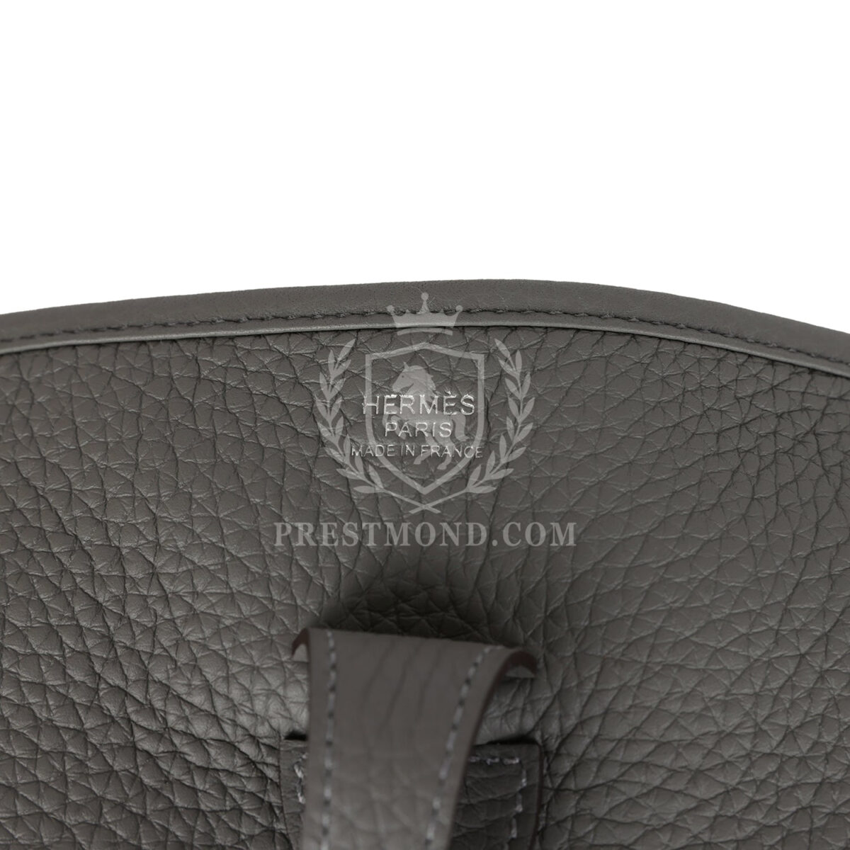 Hermes Evelyne III PM Gris Meyer Clemence PHW — изображение 7