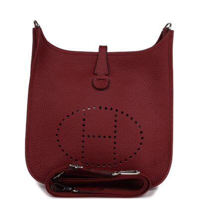 Hermes Evelyne PM Rouge H Clemence PHW