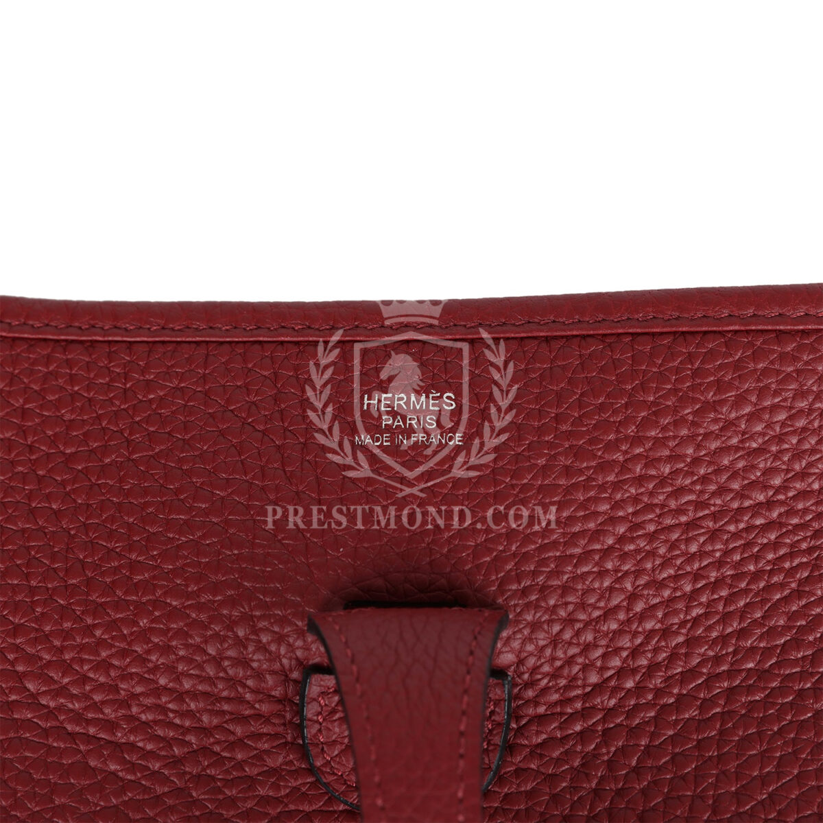 Hermes Evelyne PM Rouge H Clemence PHW — изображение 7