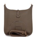 Hermes Evelyne III PM Etoupe Clemence GHW