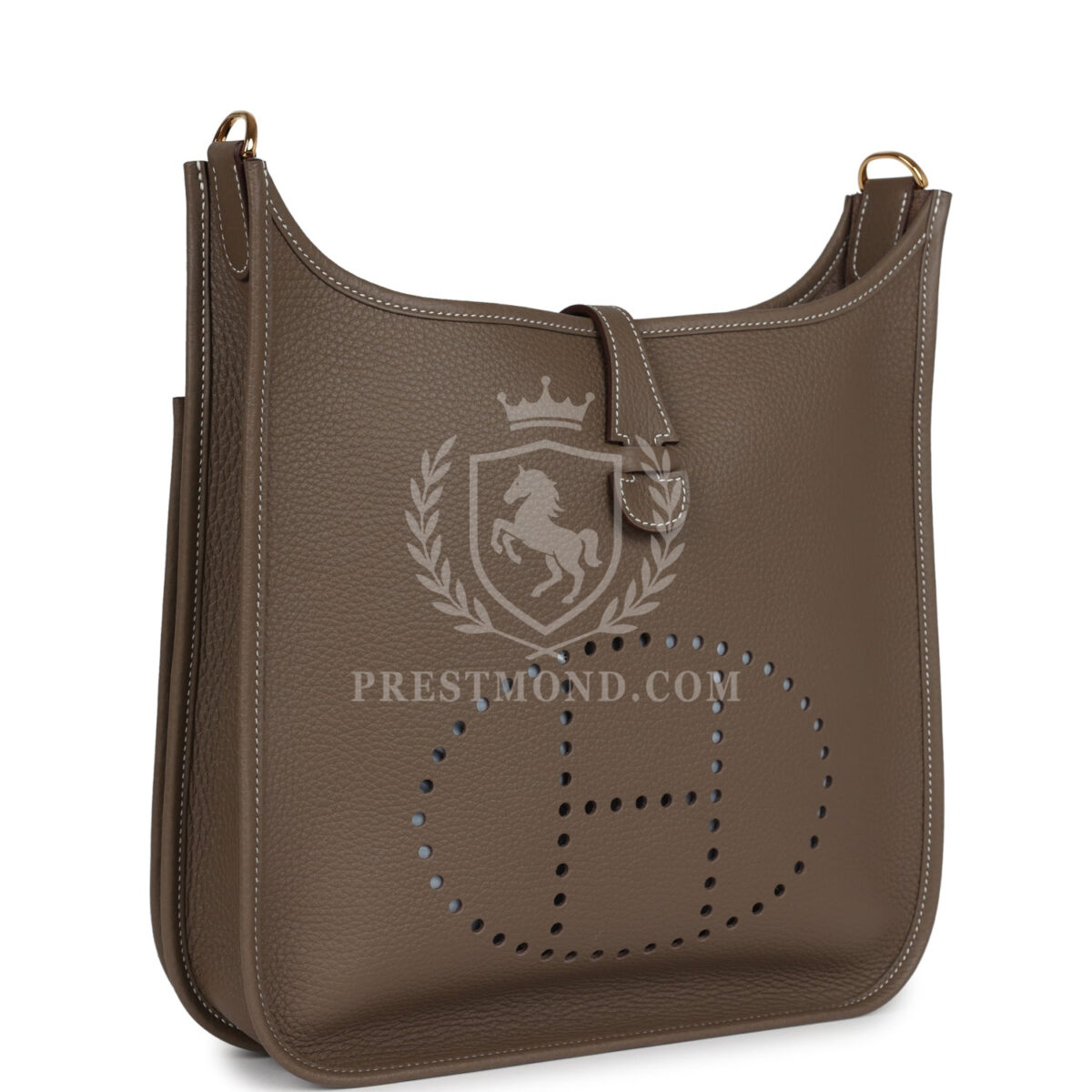 Hermes Evelyne III PM Etoupe Clemence GHW — изображение 2