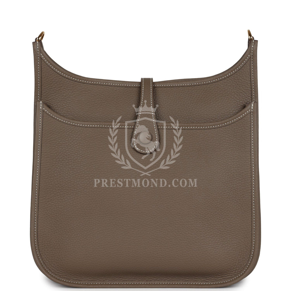 Hermes Evelyne III PM Etoupe Clemence GHW — изображение 5