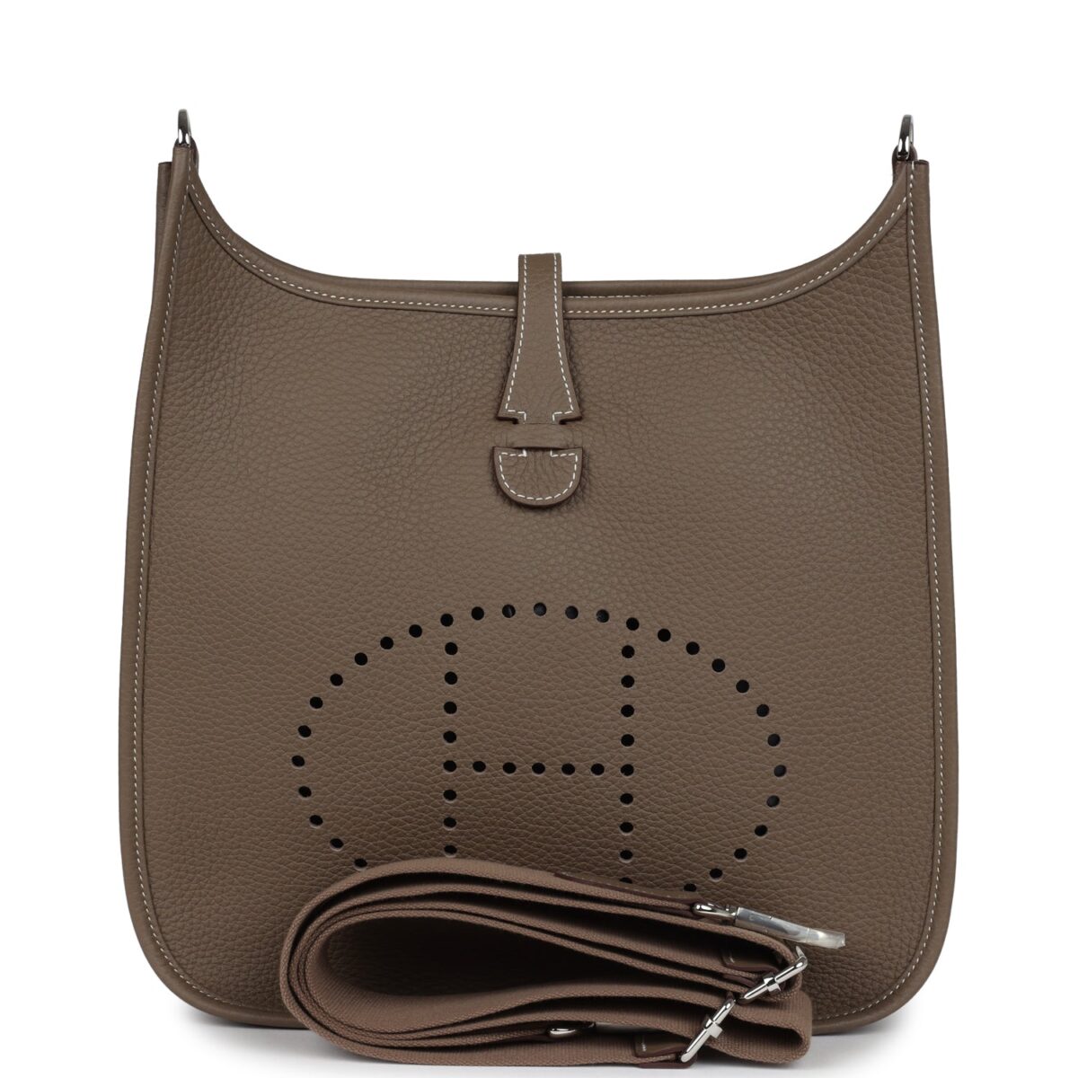 Hermes Evelyne PM Etoupe Clemence PHW
