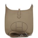 Hermes Evelyne III PM Beige Marfa Clemence PHW