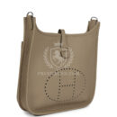 Hermes Evelyne III PM Beige Marfa Clemence PHW