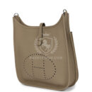 Hermes Evelyne III PM Beige Marfa Clemence PHW
