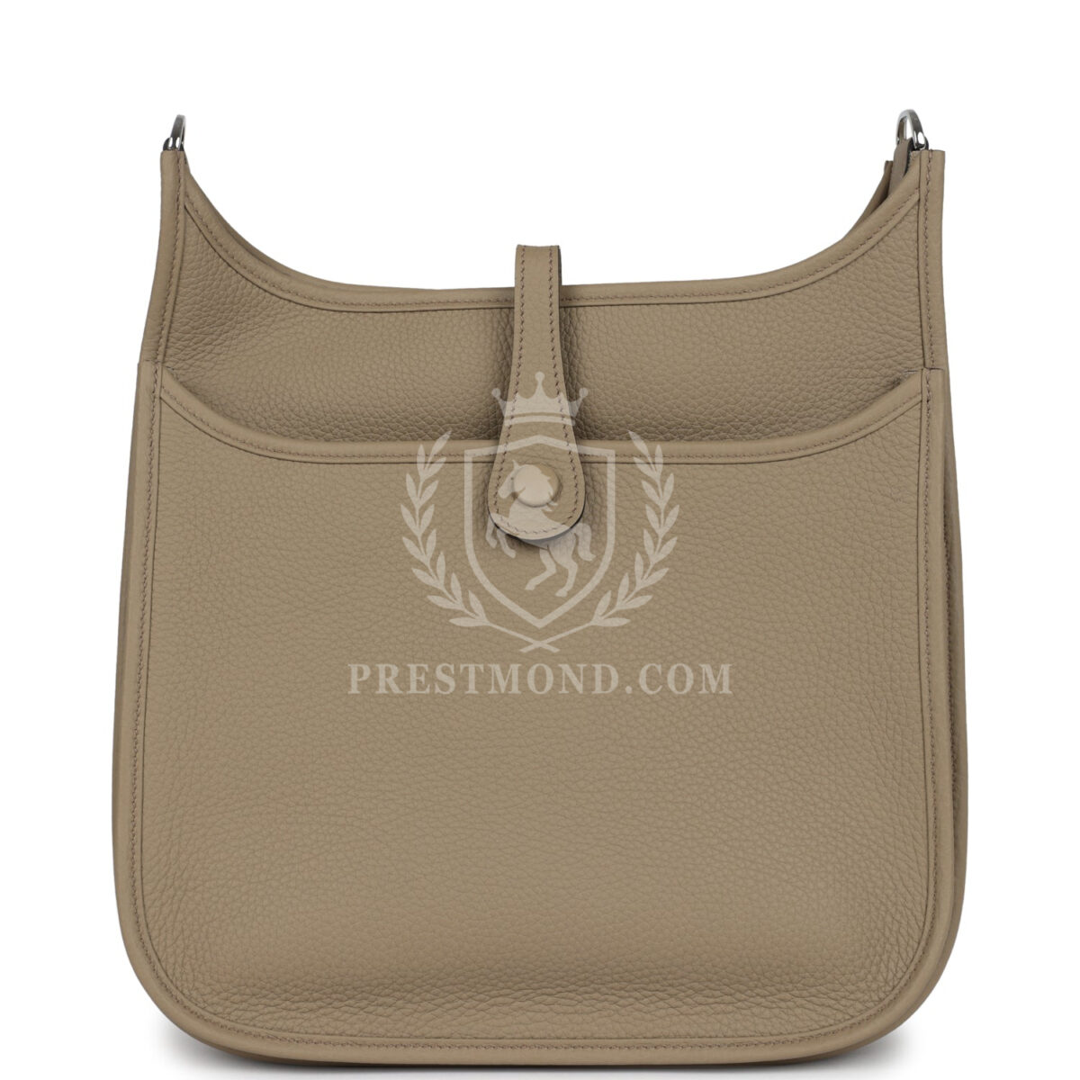 Hermes Evelyne III PM Beige Marfa Clemence PHW — изображение 4