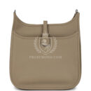 Hermes Evelyne III PM Beige Marfa Clemence PHW