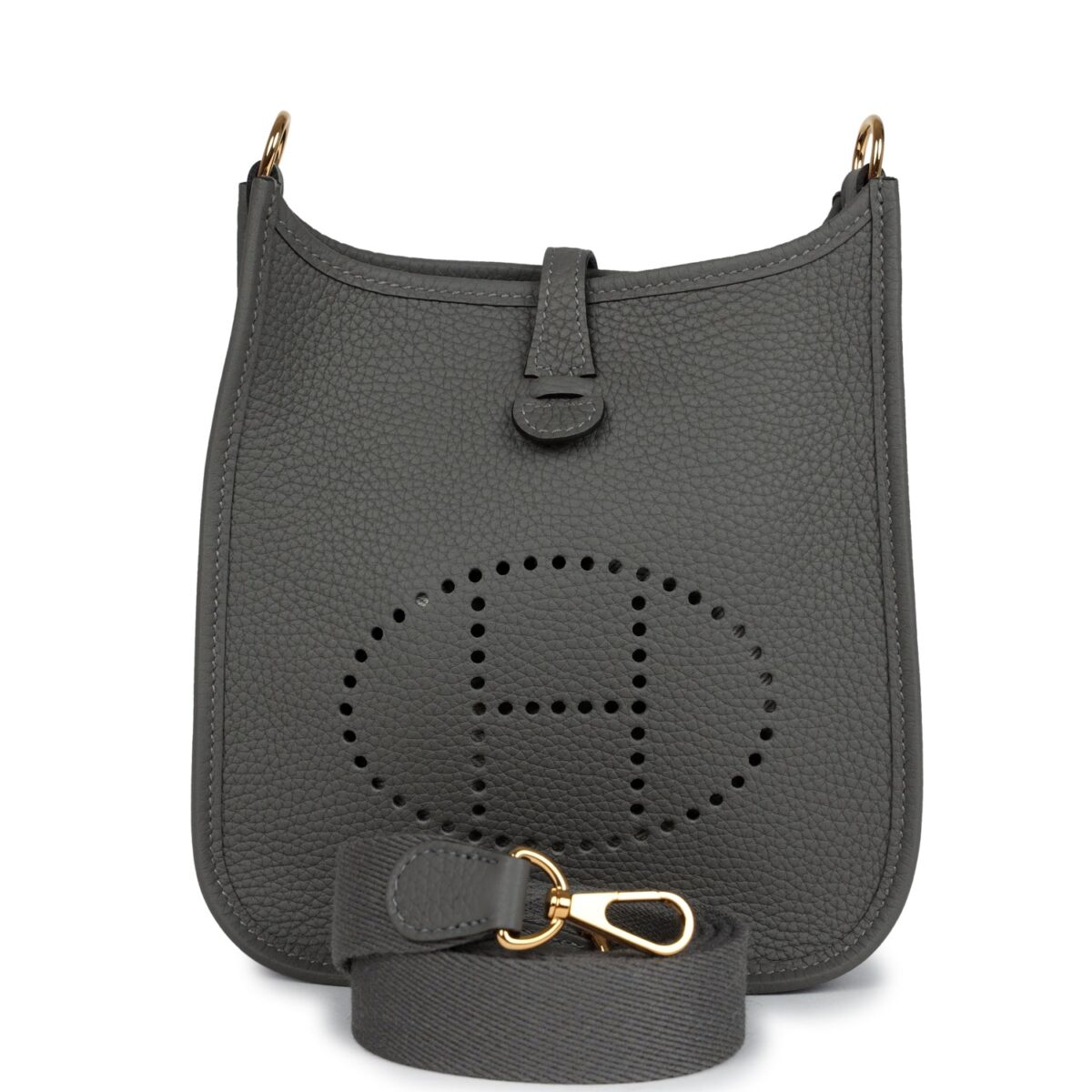 Hermes Evelyne TPM Gris Meyer Clemence GHW