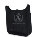 Hermes Evelyne III PM Black Clemence PHW