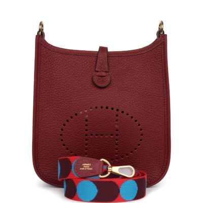 Hermes Evelyne TPM Rouge H Clemence GHW