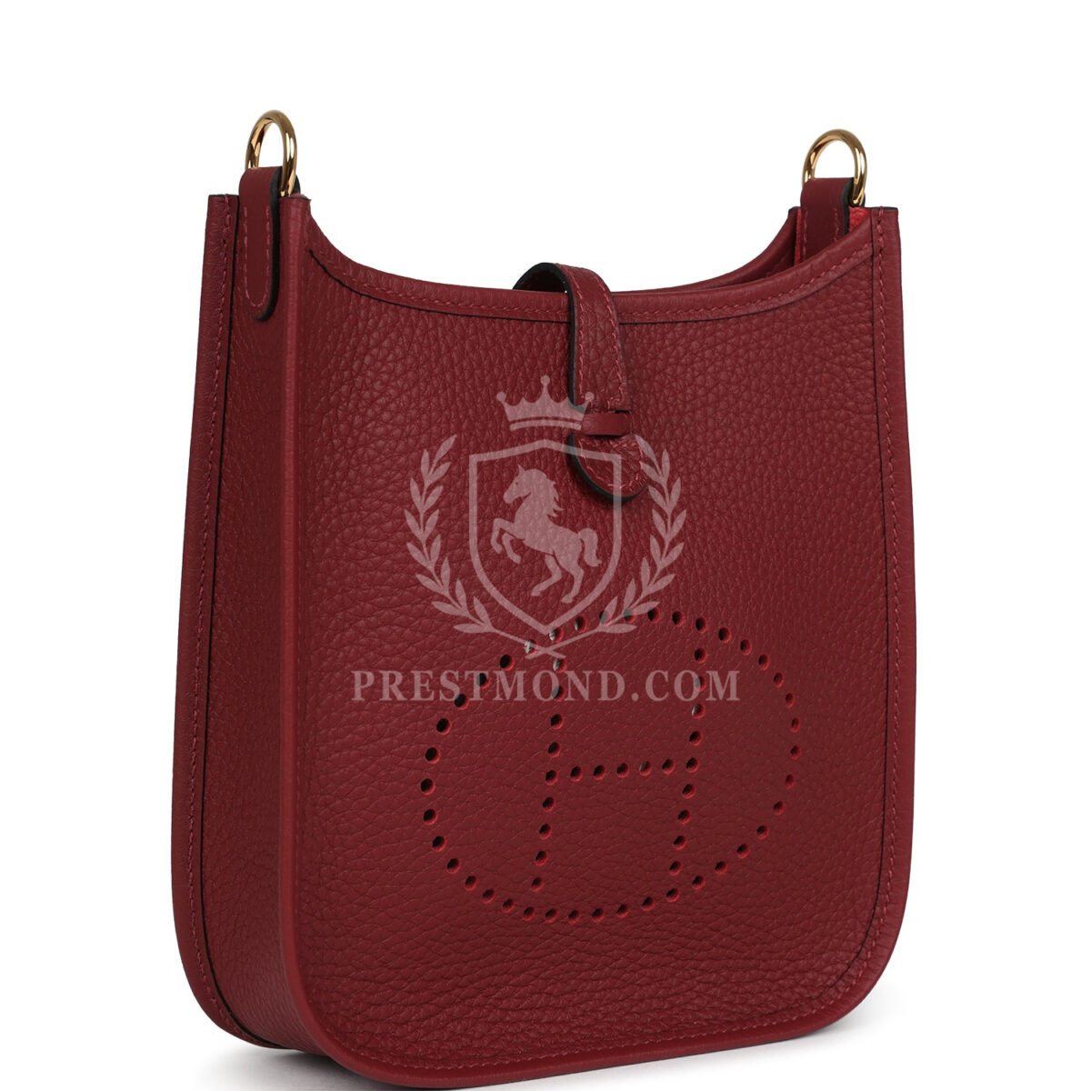 Hermes Evelyne TPM Rouge H Clemence GHW — изображение 2
