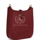 Hermes Evelyne TPM Rouge H Clemence GHW