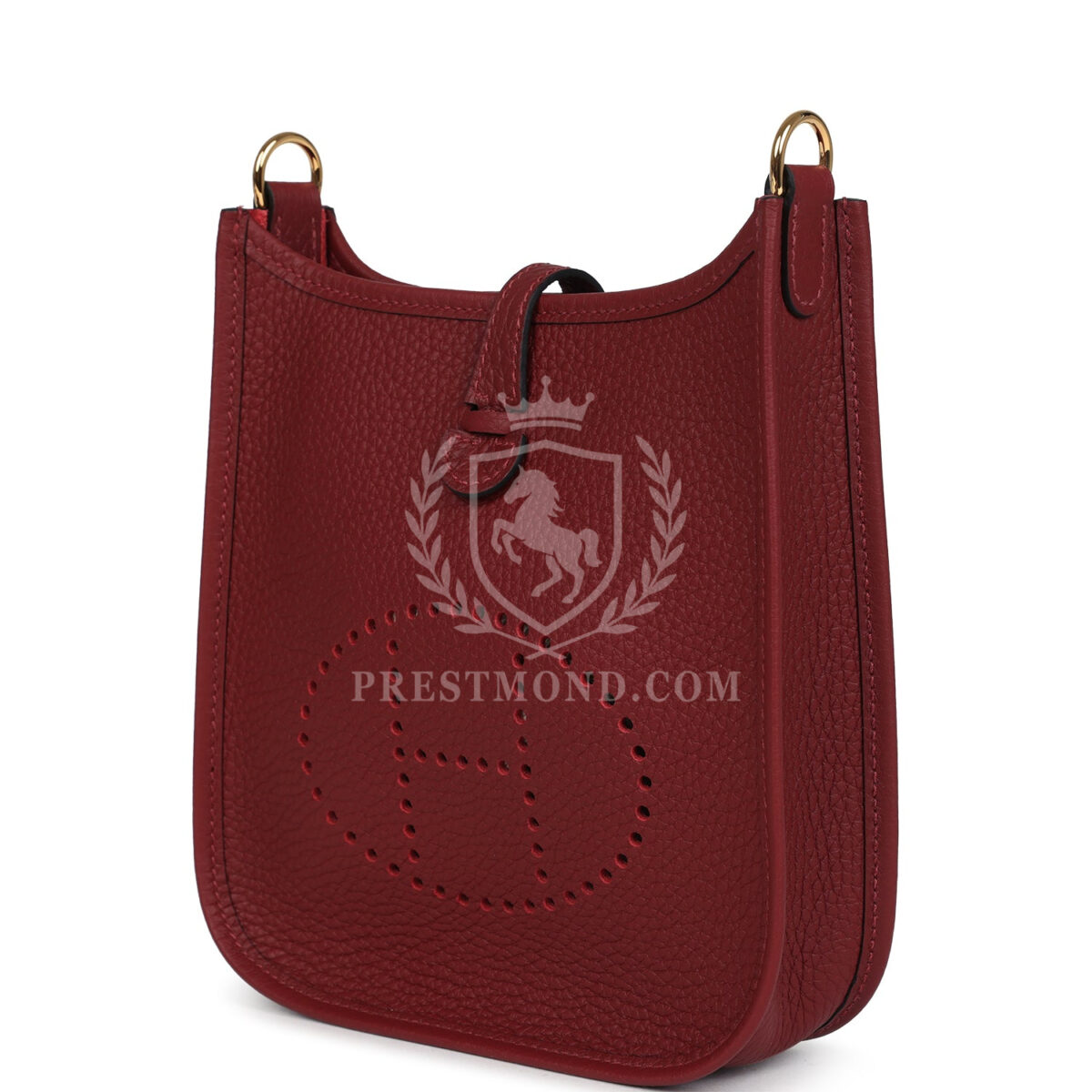 Hermes Evelyne TPM Rouge H Clemence GHW — изображение 5