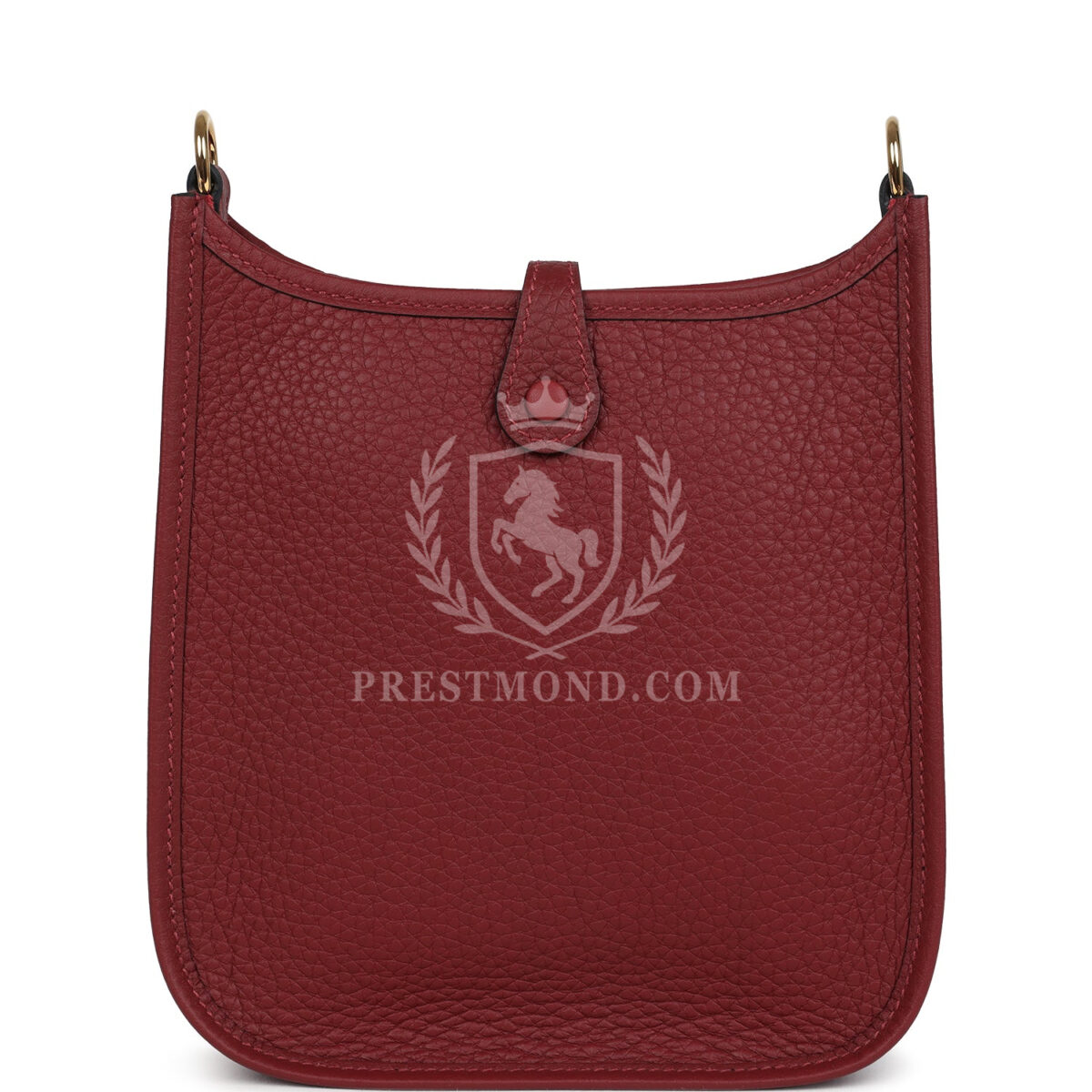 Hermes Evelyne TPM Rouge H Clemence GHW — изображение 4
