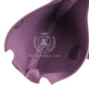 Hermes Evelyne III PM Cassis Clemence and Ecru Toile H PHW